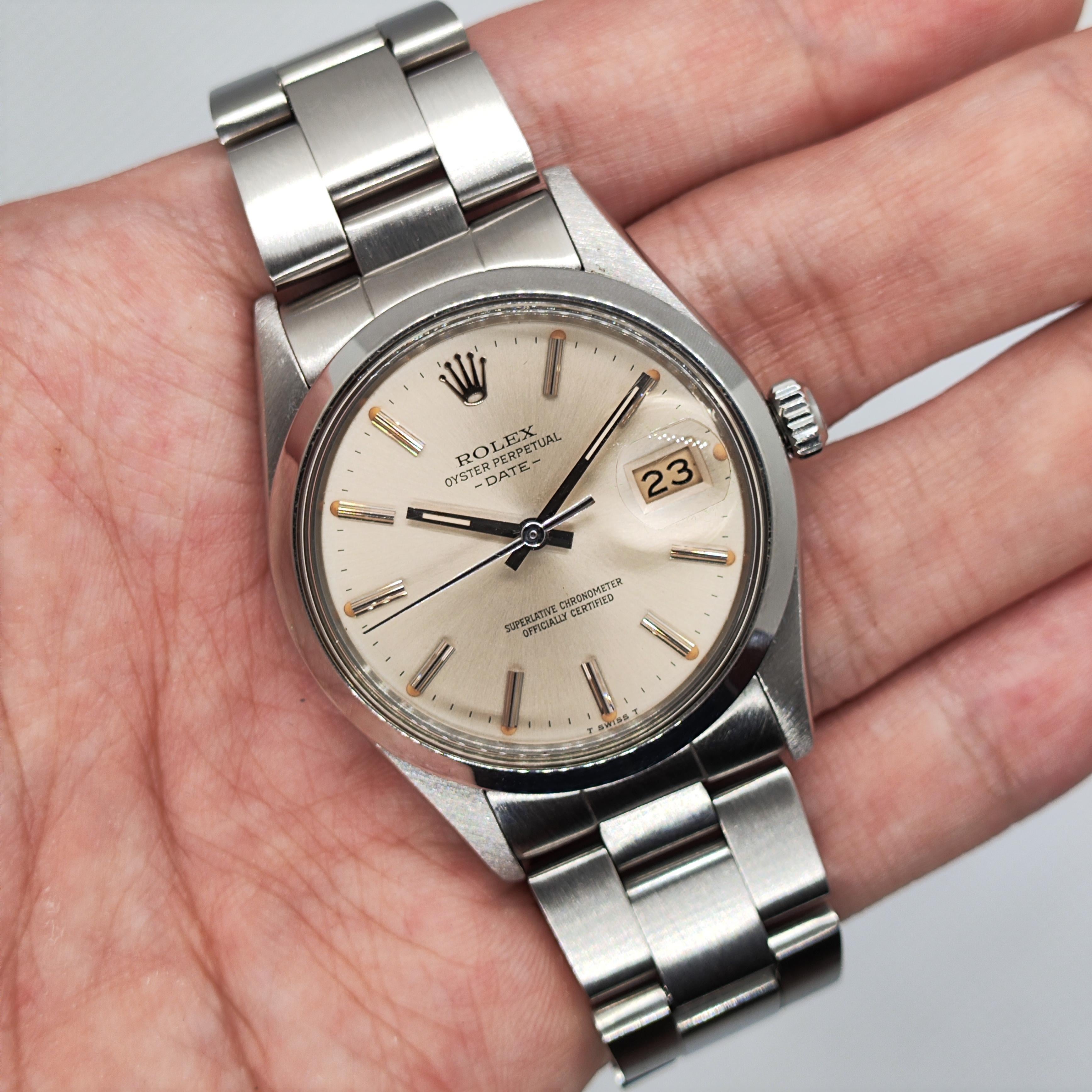 WTS 1982 Rolex Oyster Perpetual Date 15000 WatchCharts Marketplace