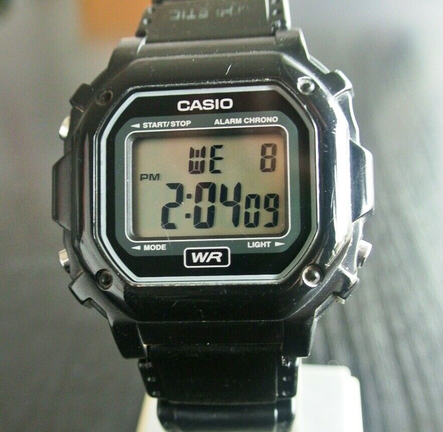 casio alarm chrono 24 hour