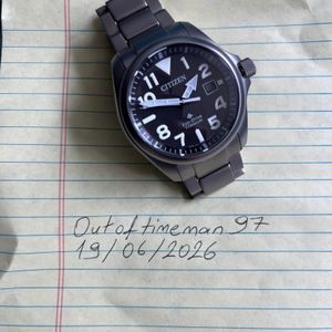 Snoopy PEANUTS Citizen Promaster Limited 500 Cal.E168