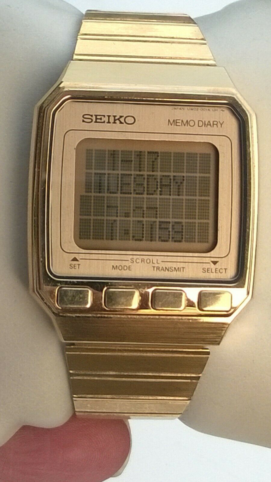 Seiko Memo Diary UW02-0010 Vintage LCD Digital Watch | WatchCharts