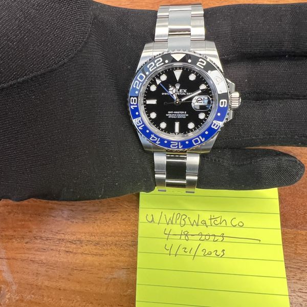 [WTS] Rolex GMT Master II “Batman” reference 126710BLNR complete set