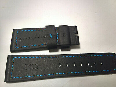 Rare Panerai Strap 26 0 7 8in Sportech Black Blue MXE0BTMV Genuine