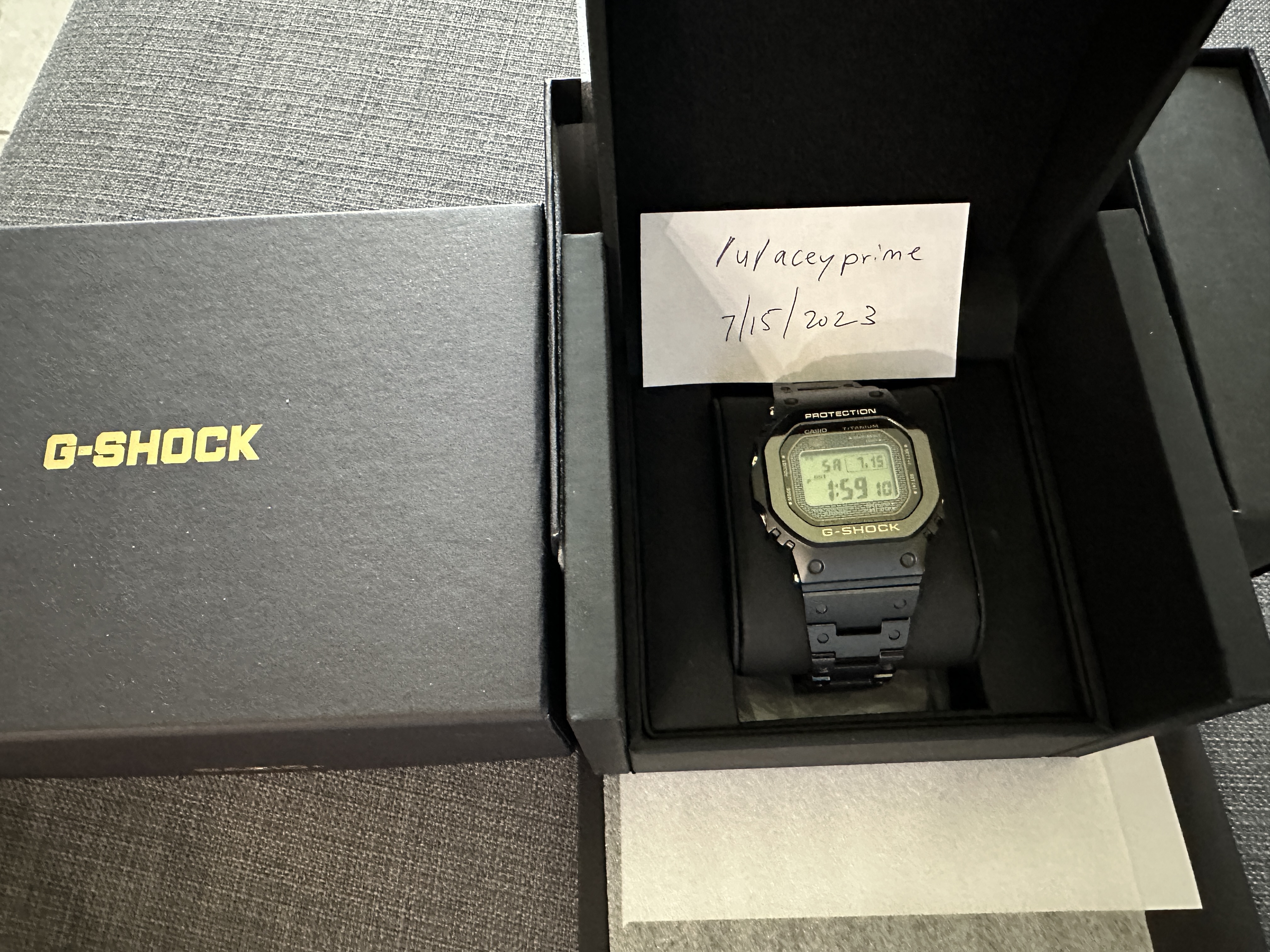 WTS] Casio G-Shock GMW-B5000TB-1JR 