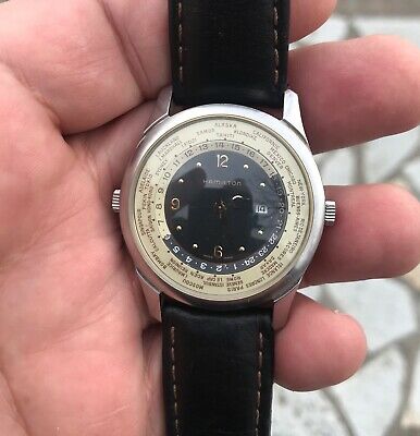 HAMILTON Worldtimer 8984 quartz watch working condition | WatchCharts