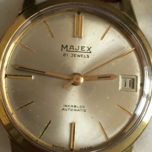 Majex watch 21 jewels incabloc sale