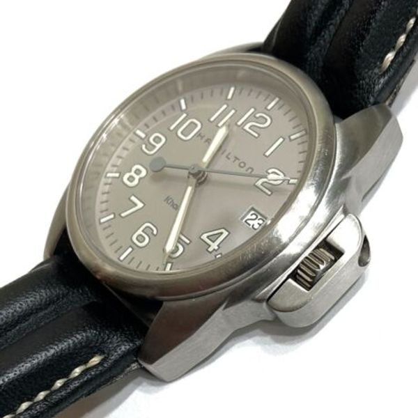Hamilton Khaki 6301 Watch Mens Swiss Sapphire Crystal￼ 38mm Case