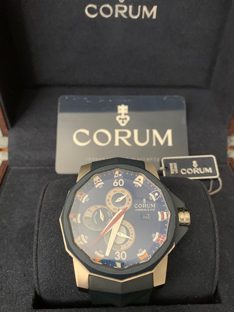 BEST DEAL AVAILABLE Authentic Corum Admiral s Cup Tides 48 48mm