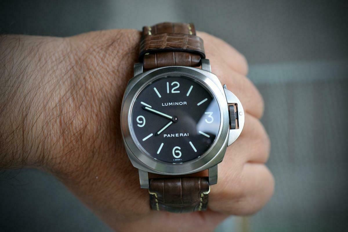 RARE Panerai PAM 116 F Luminor Base 44mm Titanium WatchCharts