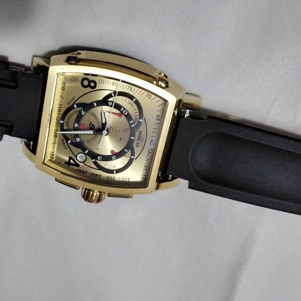 Invicta S1 Rally 52mm Quartz Dual Time Silicone Strap Watch main image 1
