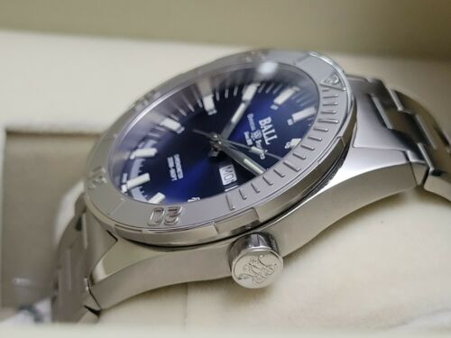 Ball Roadmaster Skipper Day Date Blue 40mm Tritium WatchCharts