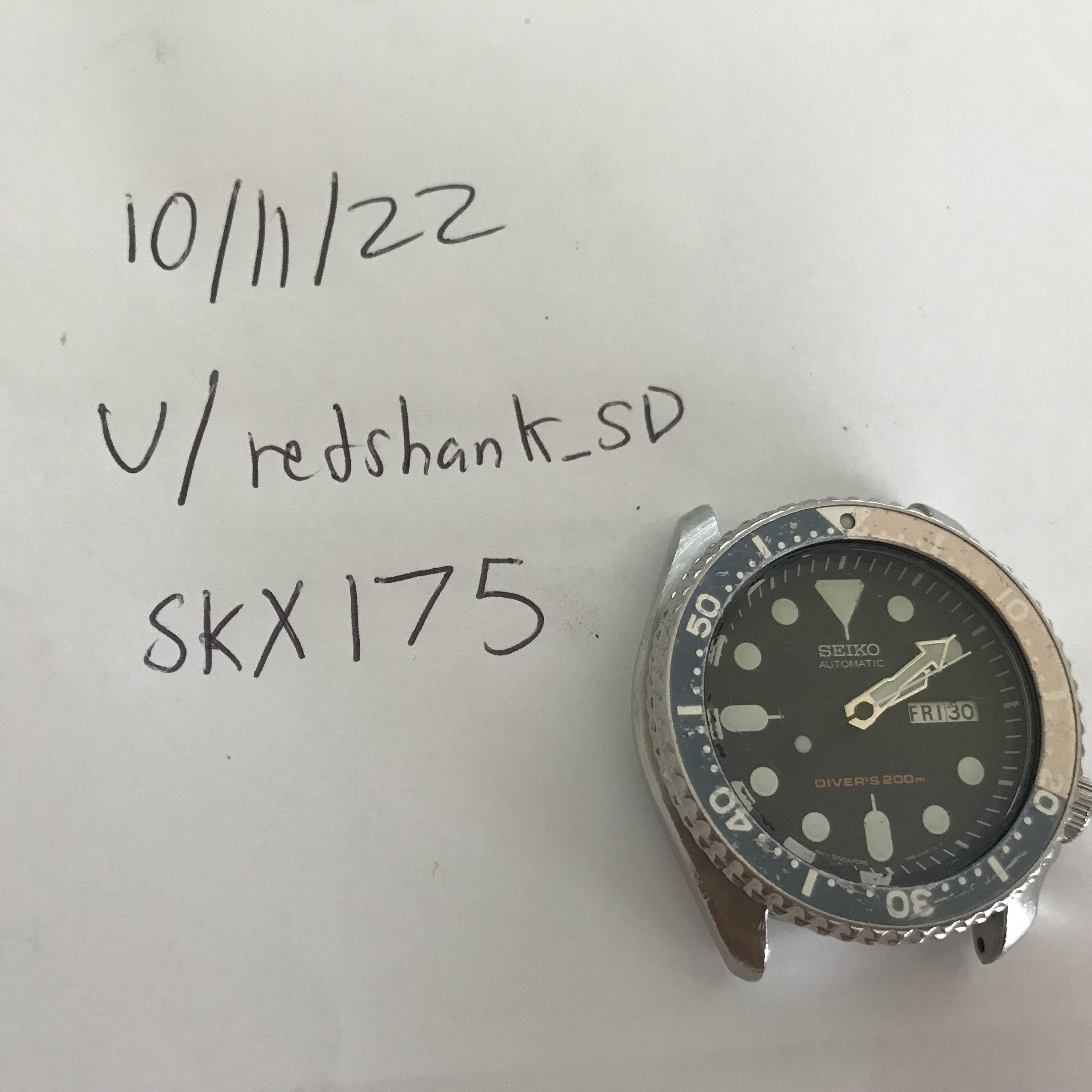 Seiko skx175 on sale