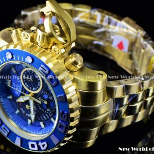 Invicta sea hunter iii blue 70mm best sale