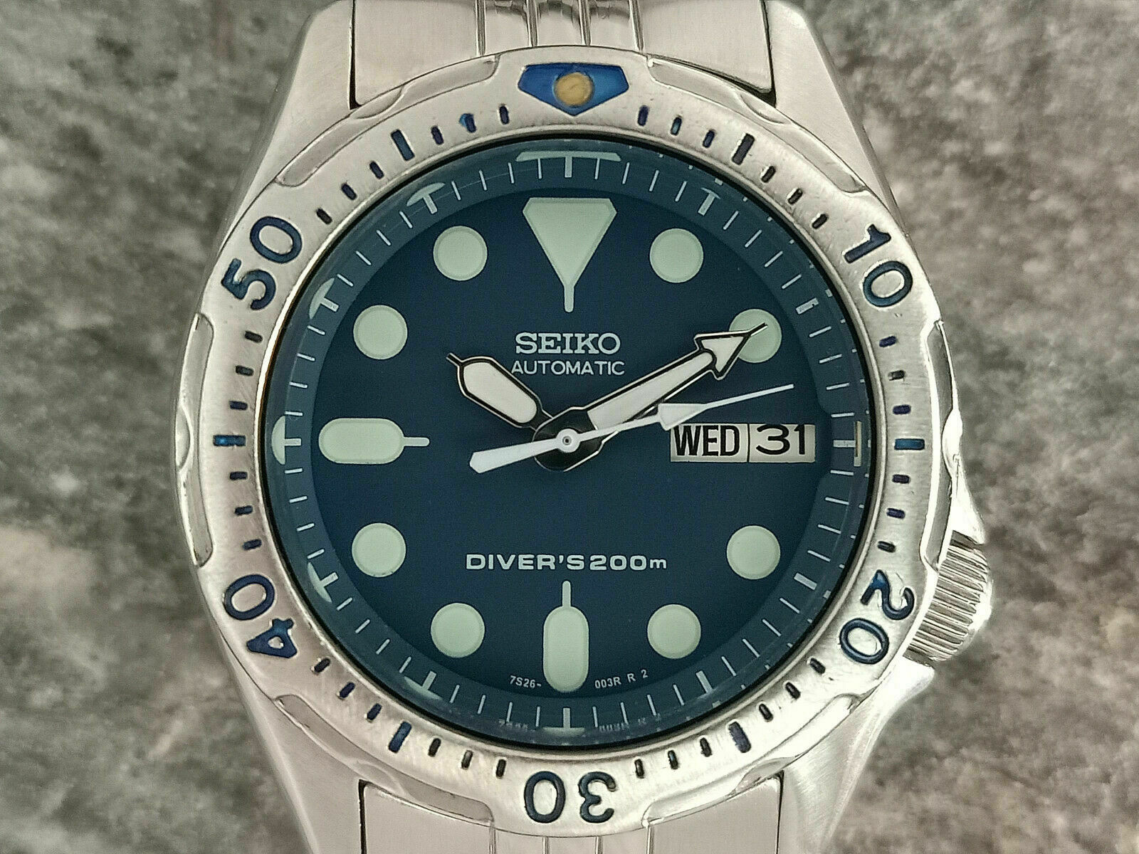 SEIKO SCUBA DIVER 7S26-0010 SKX001 AUTOMATIC MEN'S WATCH