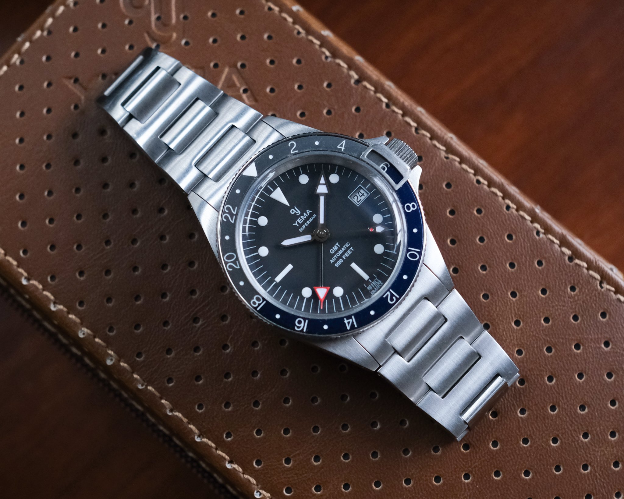 999 USD WTS Yema Superman GMT LE of 100 39mm Batman Bezel