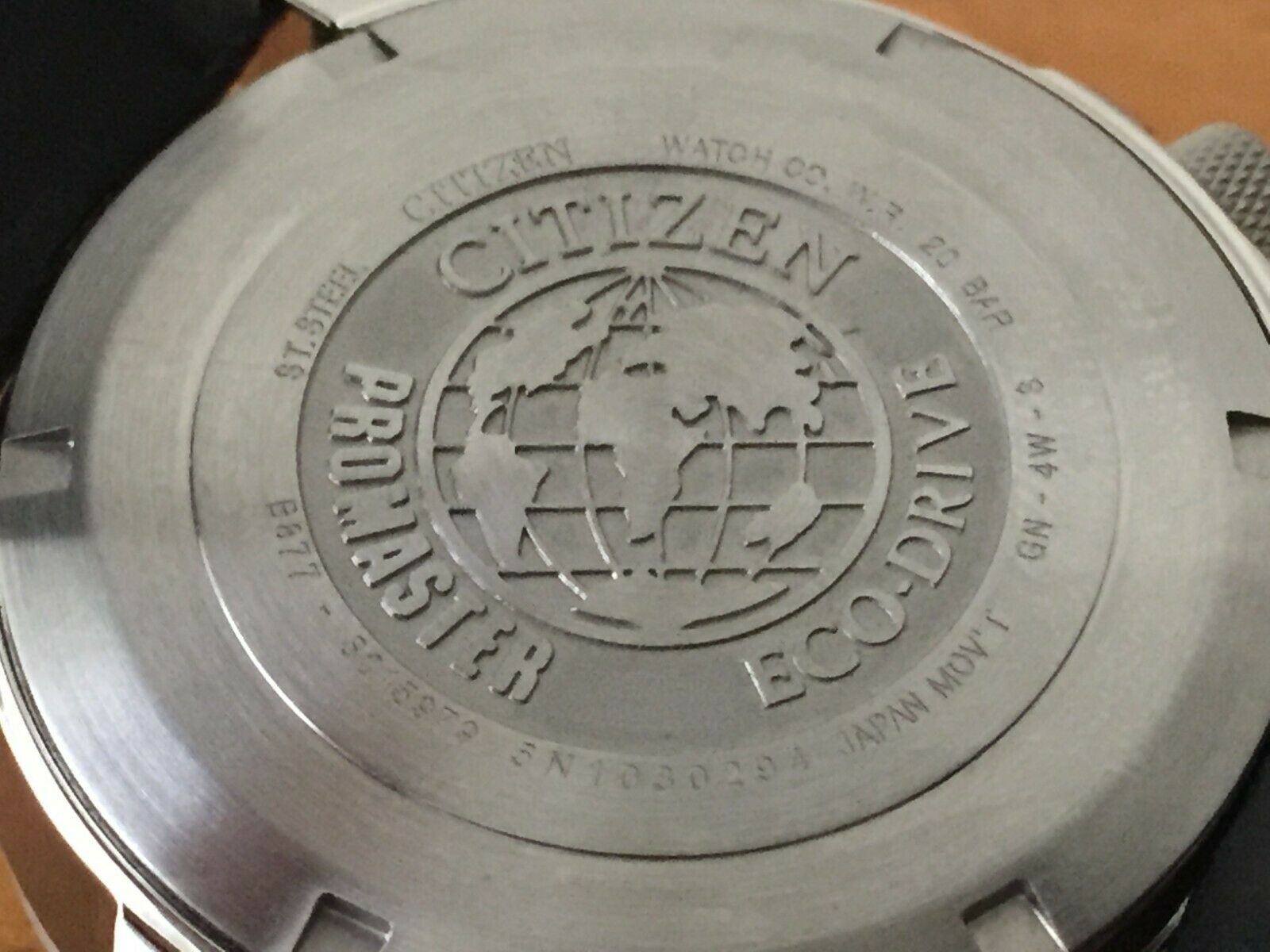 Citizen Promaster Eco-Drive Nighthawk WR200 Watch B877