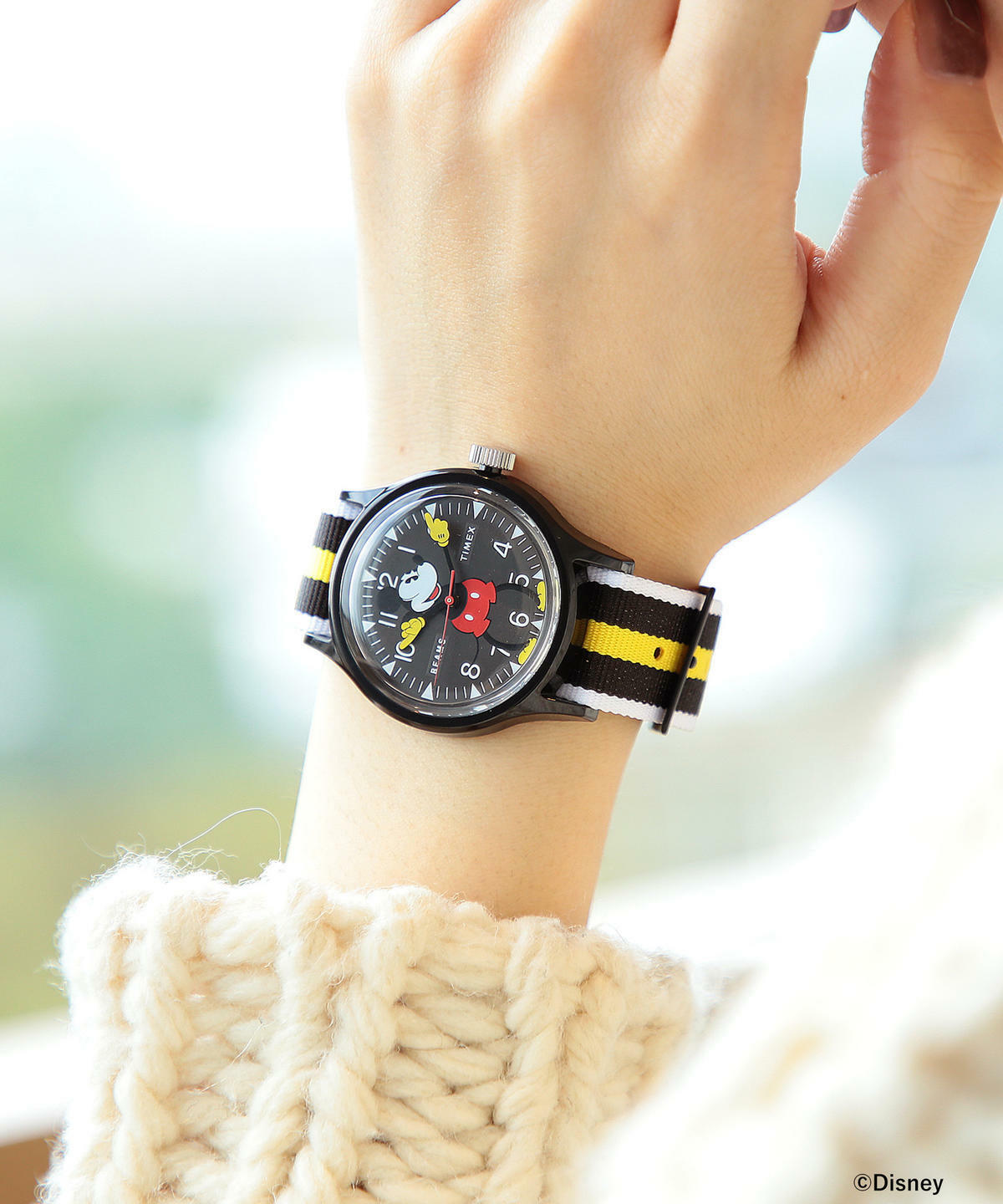 TIMEX × BEAMS Collaboration Mickey Mouse 90th Anniversary