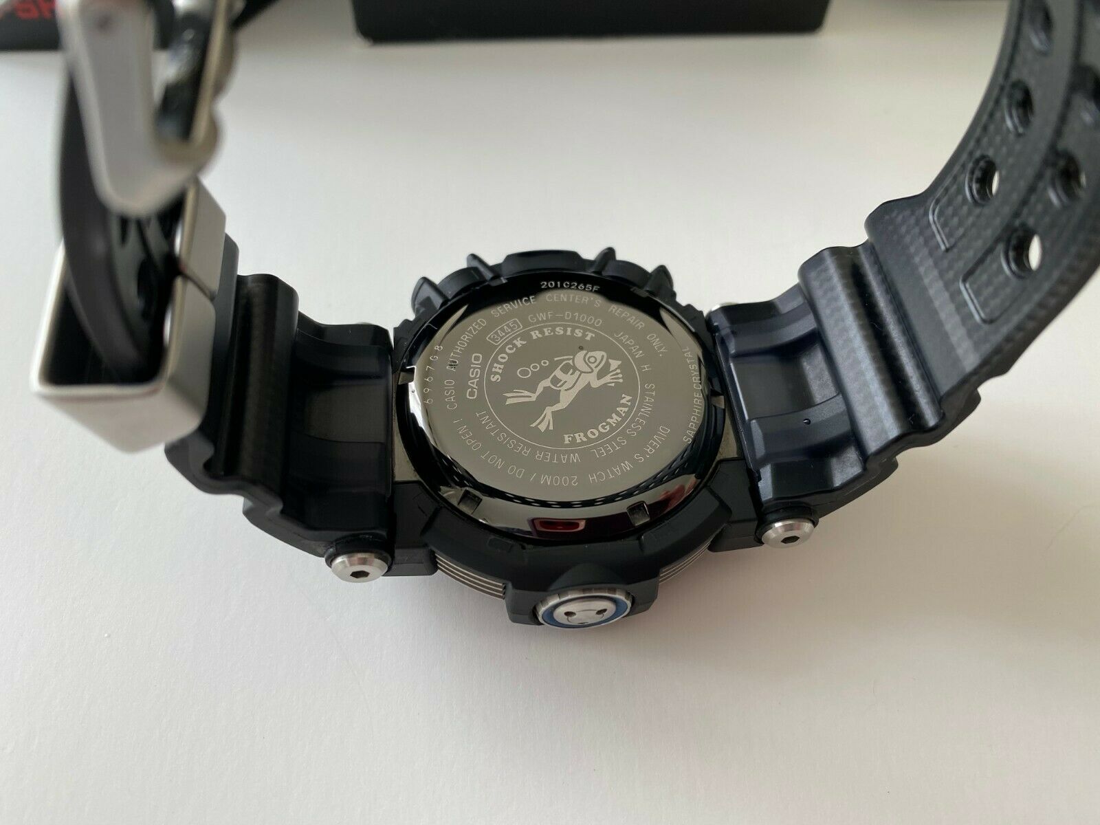 Mens Casio Frogman GShock Pro Line GWF D1000 Watch Module 3445 Rare Japan Made WatchCharts Marketplace