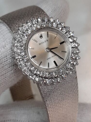 Rolex Precision K18 White GoldxDiamond（Rolex 8961 Precision 18 