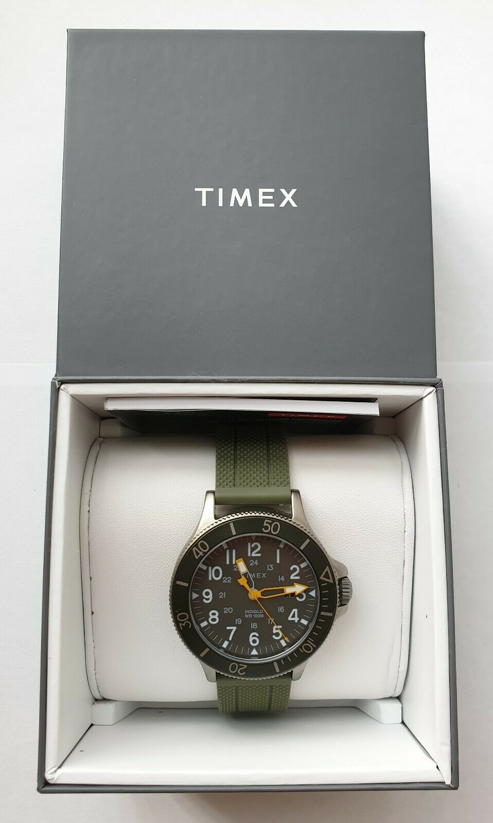 Timex Allied Coastline TW2R60800 Green Mens Wristwatch New WatchCharts Marketplace