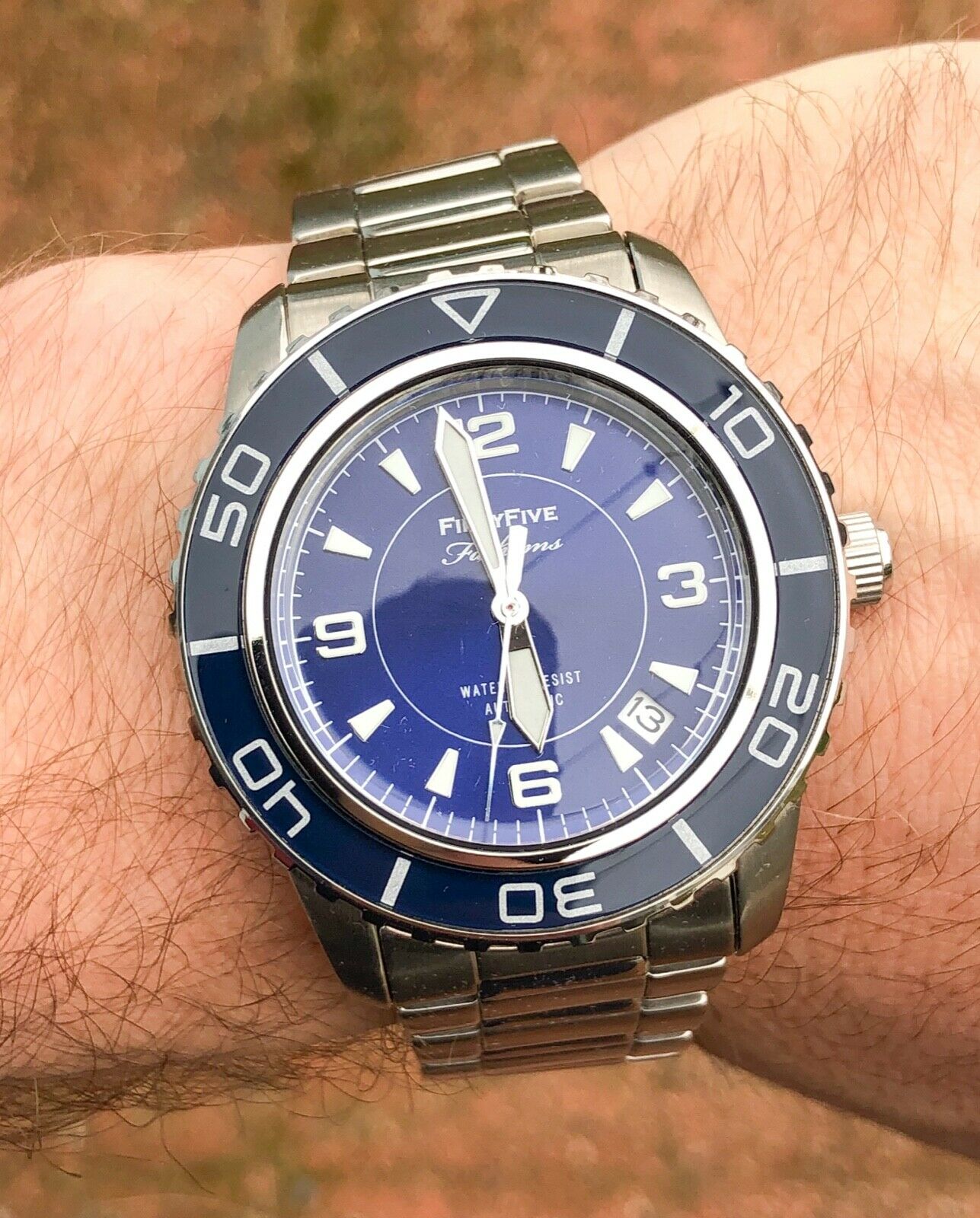 seiko fifty five fathoms blue