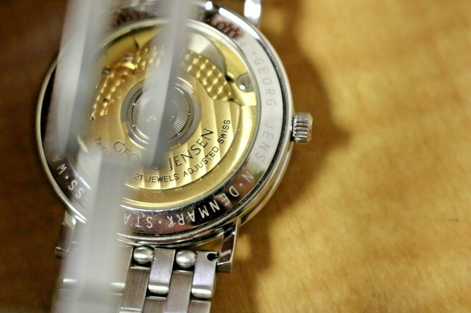 GEORG JENSEN Wrist Watch Automatic DESIGN 365 BO BONFILS Out GEORG JENSEN Wrist Watch Automatic DESIGN 365 BO BONFILS Out