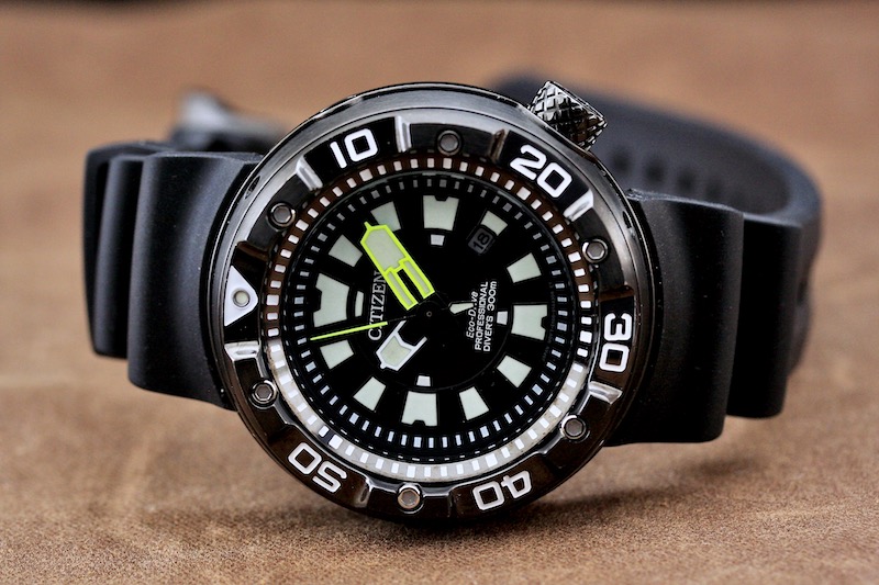 FS: Citizen Promaster Eco-Drive Professional Diver's 300M DLC, (Eco-Zilla),  Japan Made BN0177-05E | WatchCharts Marketplace