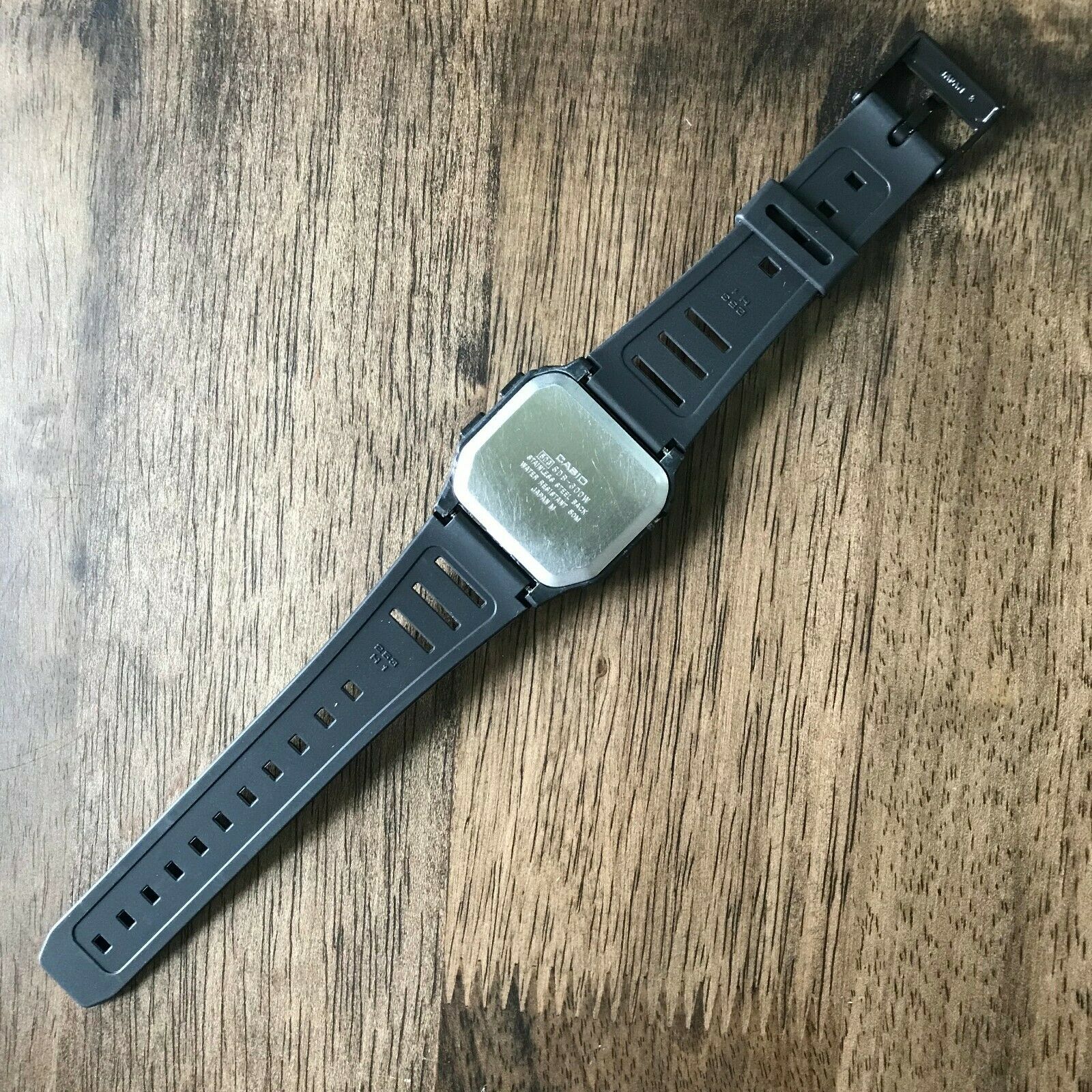 RARE Vintage 1986 Casio SDB-300W Digital Lap Memory Watch Made in 