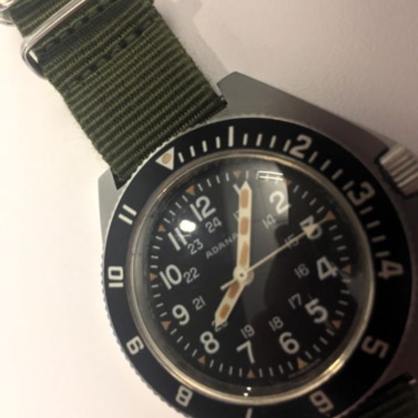 FS: Marathon ADANAC Military Steel Navigator | WatchCharts