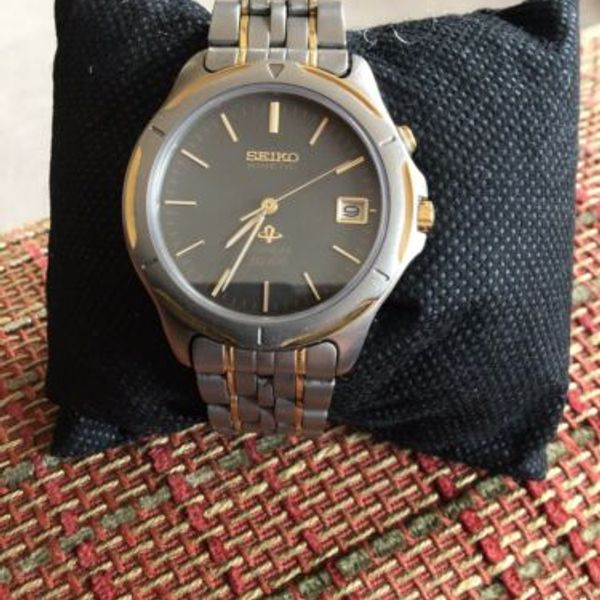 SEIKO セイコー KINETIC SQ100 裏スケ AGS/自動 腕時計 SEIKO セイコー KINETIC SQ100 裏スケ AGS/自動 腕時計 SEIKO セイコー