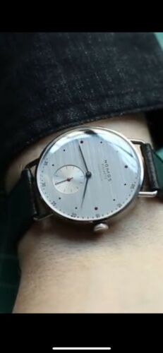 Nomos metro discount neomatik 39 silvercut