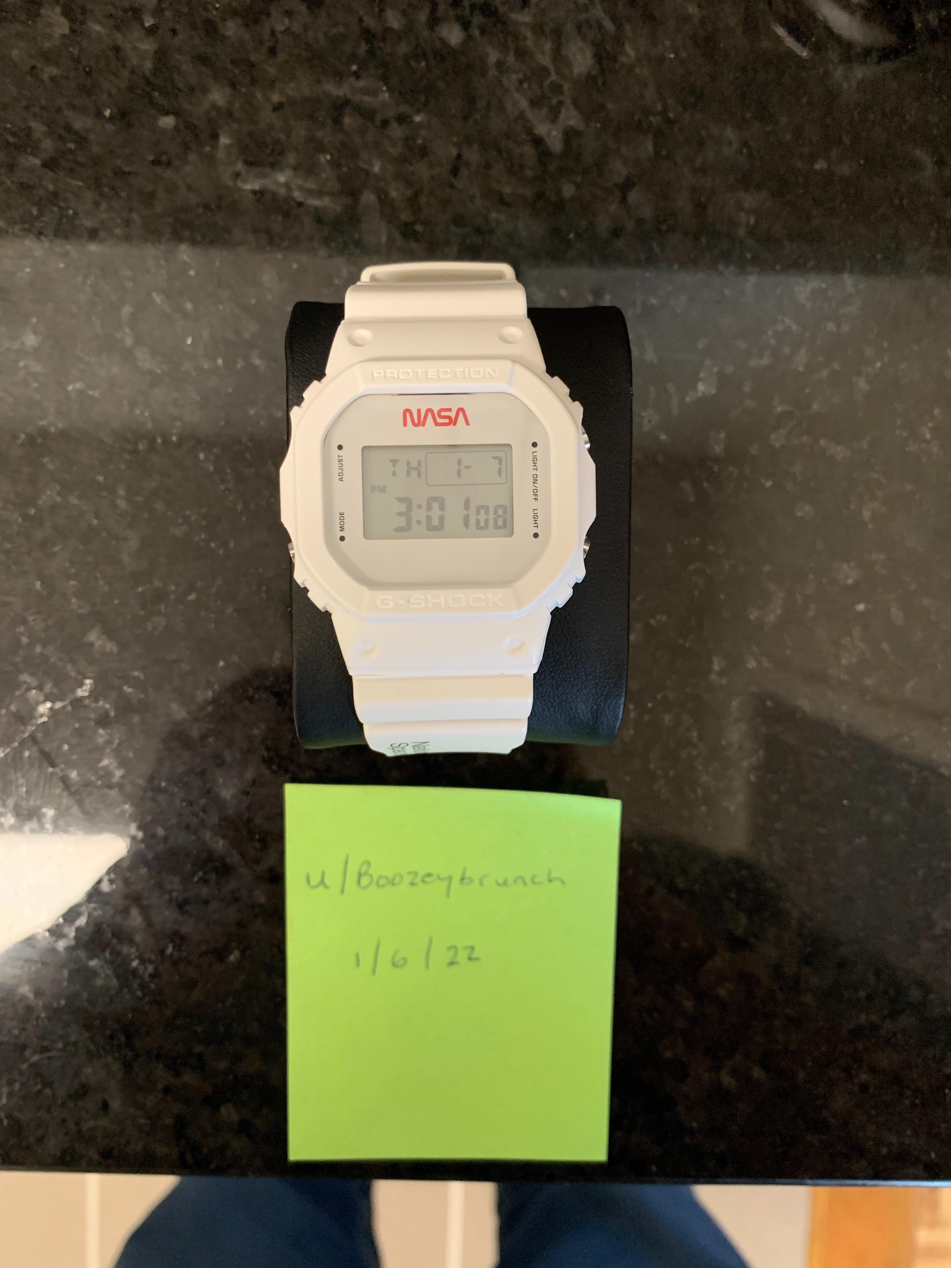 WTS] Casio G-Shock X NASA DW5600NASA20 LE Moon Watch | WatchCharts