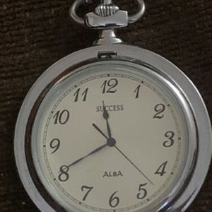 Vintage Seiko Alba Success Quartz 45mm Pocket Watch V702 From Japan Watchcharts