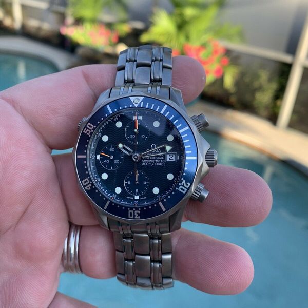Omega Seamaster 300M Chrono Diver Ref. 2298.80.00 Titanium Watch ...