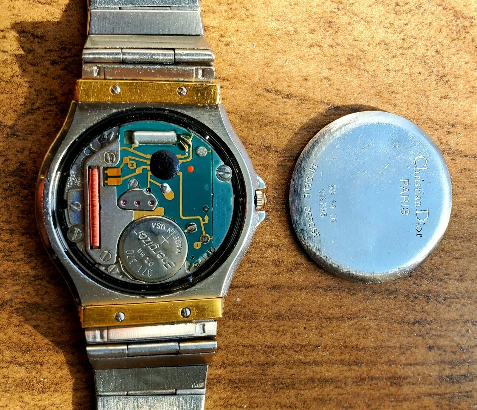 【ジャンク】Dior ディオール DEPOSE 39.14.01 腕時計 RARE,UNIQUE Unisex Vintage SWISS Watch CHRISTIAN DIOR PARIS