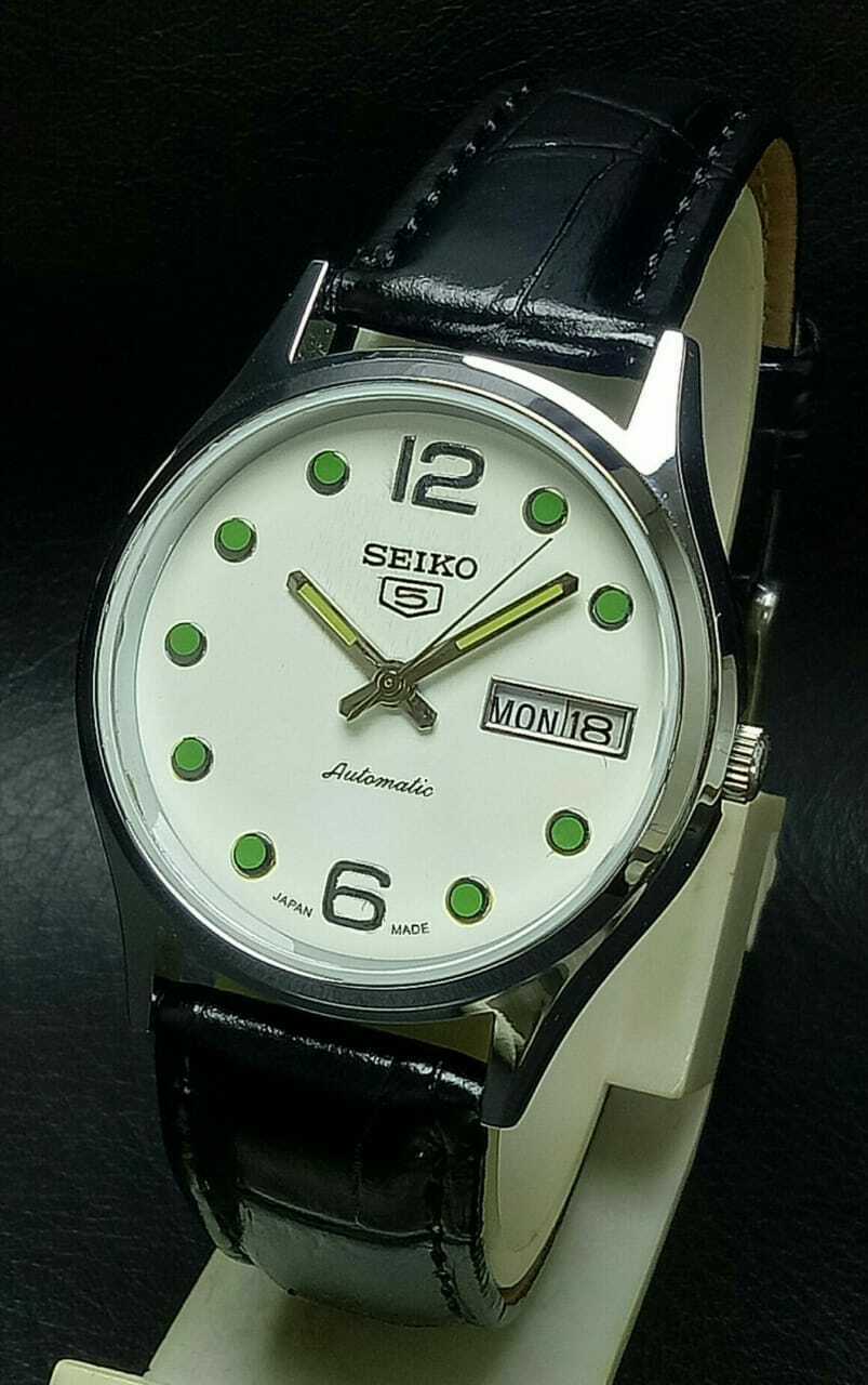 Vintage Seiko 5 Automatic Movement No 6349 Day/Date Japan Made Men's Watch  | WatchCharts