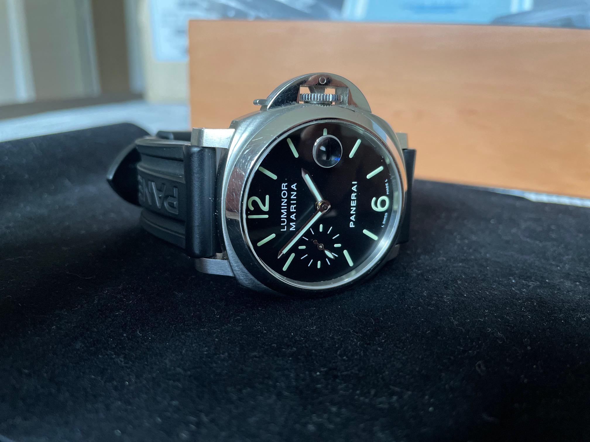 WTS Panerai PAM 00048 40mm Complete Collectors Kit WatchCharts