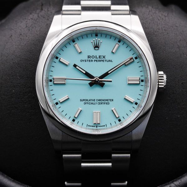 FSOT: Rolex Oyster Perpetual 36 - 126000 - Tiffany Blue - Steel - 36mm ...