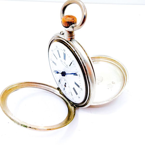 Watch Ruter L.U.C. LOUIS ULYSSE CHOPARD spiral BREGUET Chr. Ruter silver 800 51mm ...