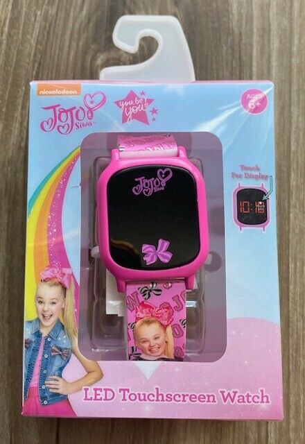 Jojo siwa led 2025 touch screen watch