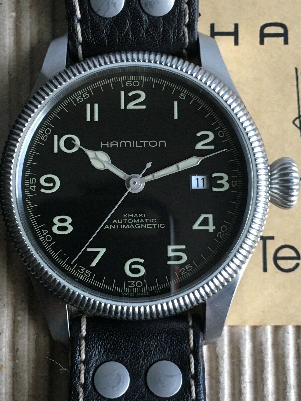Hamilton Khaki Field Team Earth Harrison Ford H60455533 