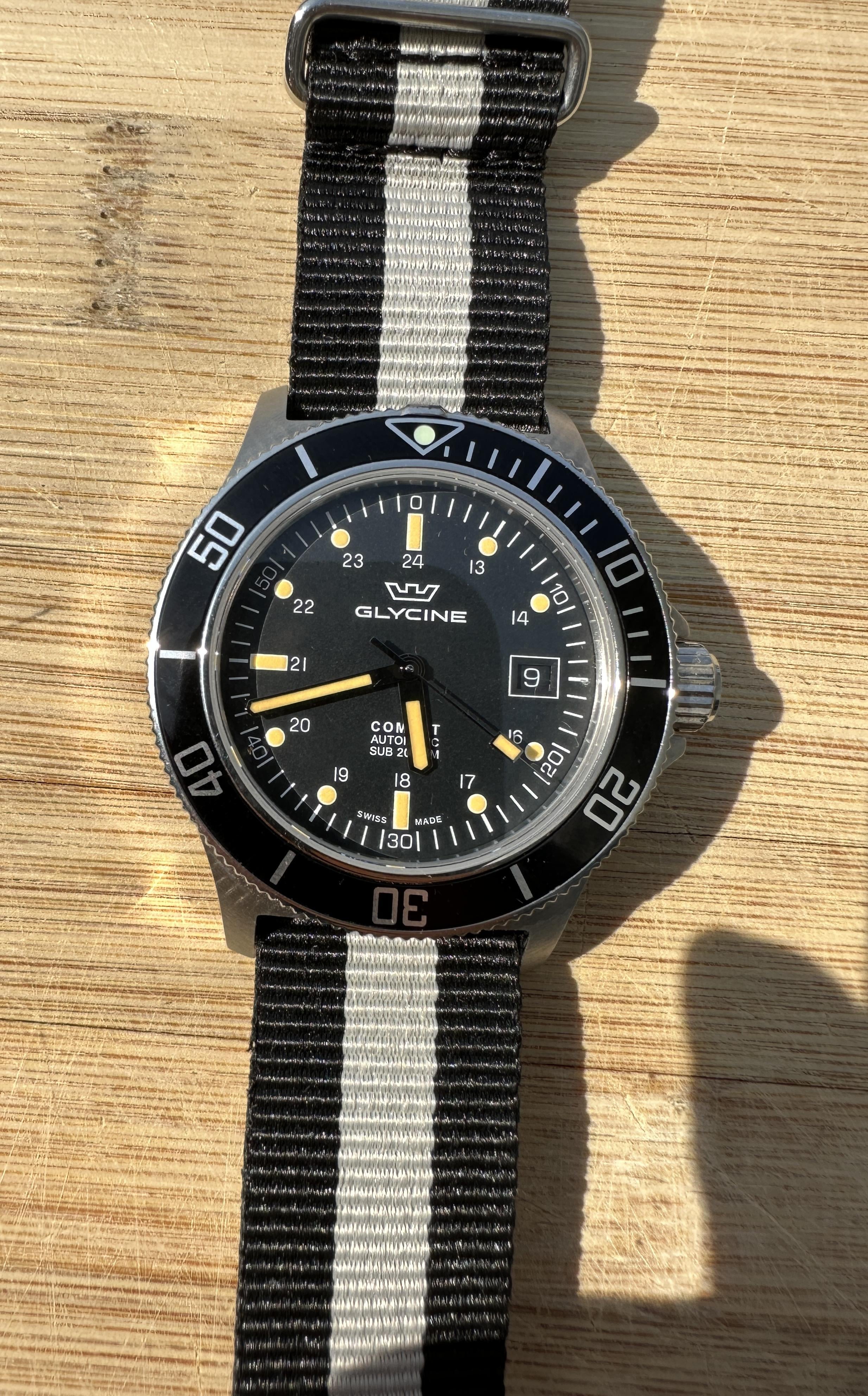 WTS Glycine Combat Sub 42 SS on NATO WatchCharts Marketplace