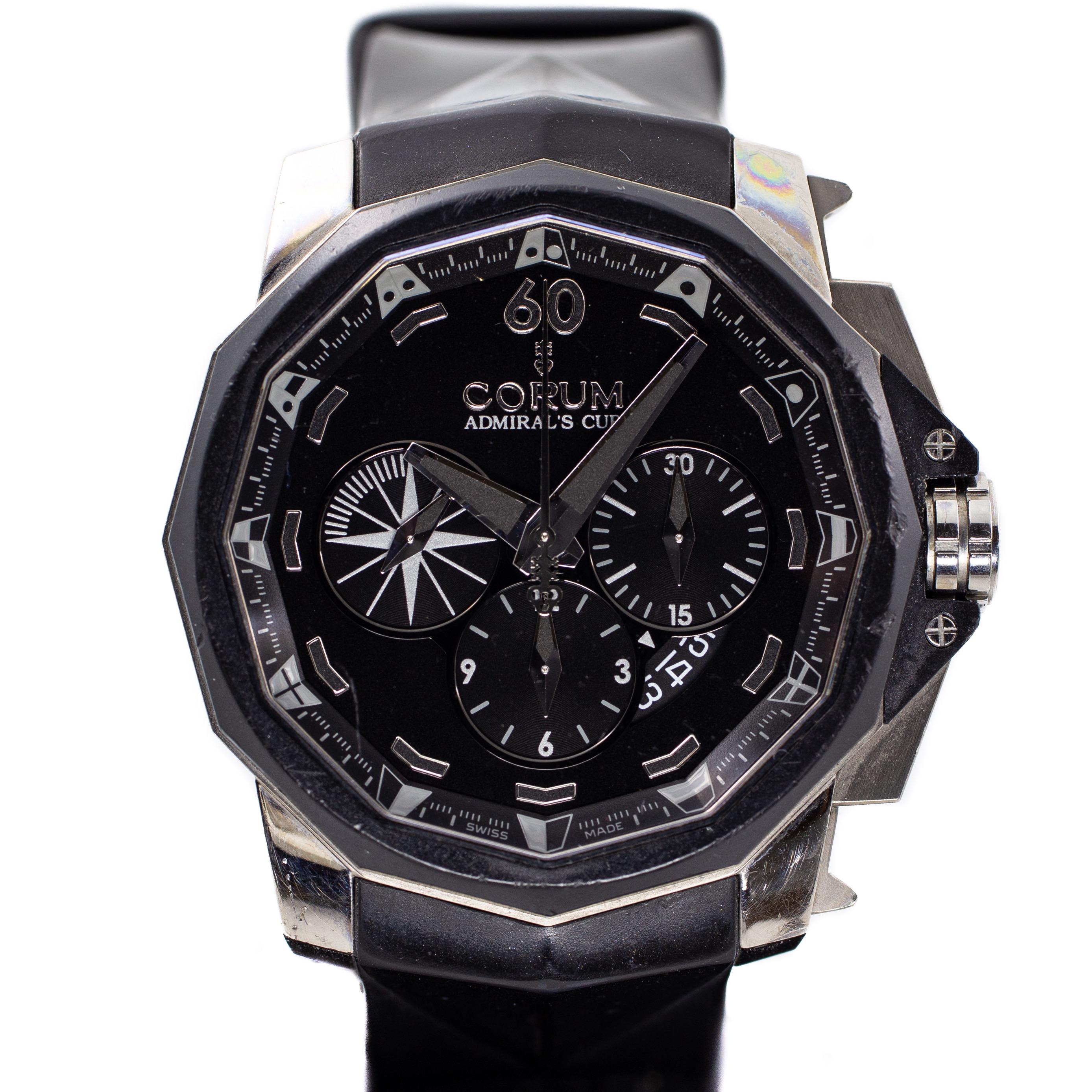 Preowned Corum Admirals Cup Chronograph 48 Ref 753.935.06 0371