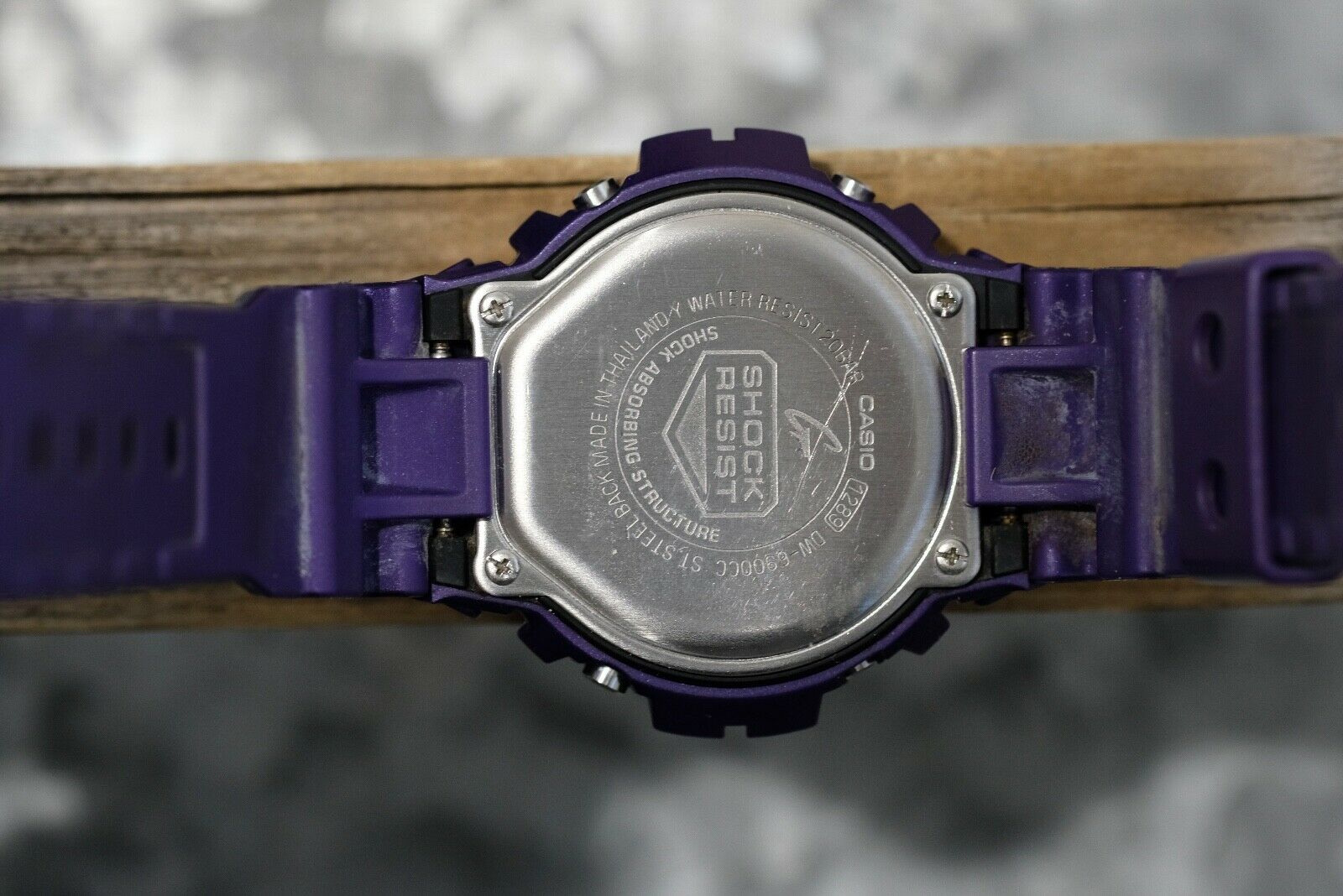 Casio G-Shock (1289) DW-6900CC Purple Metallic, Working