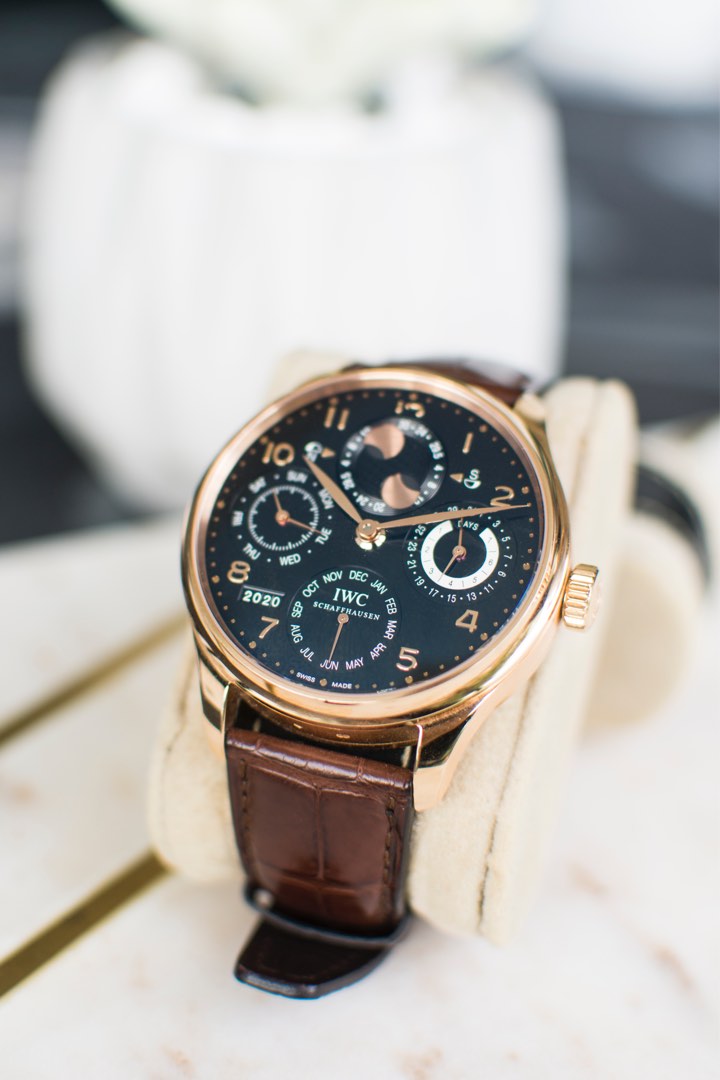 Iwc portuguese perpetual 2024 calendar rose gold