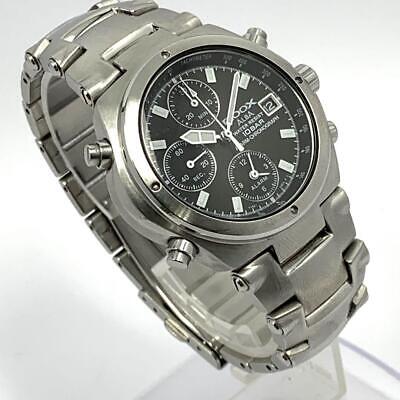 Orologio Uomo Seiko Alba ROOX Y182-6F10 Crono Sveglia Quadrante