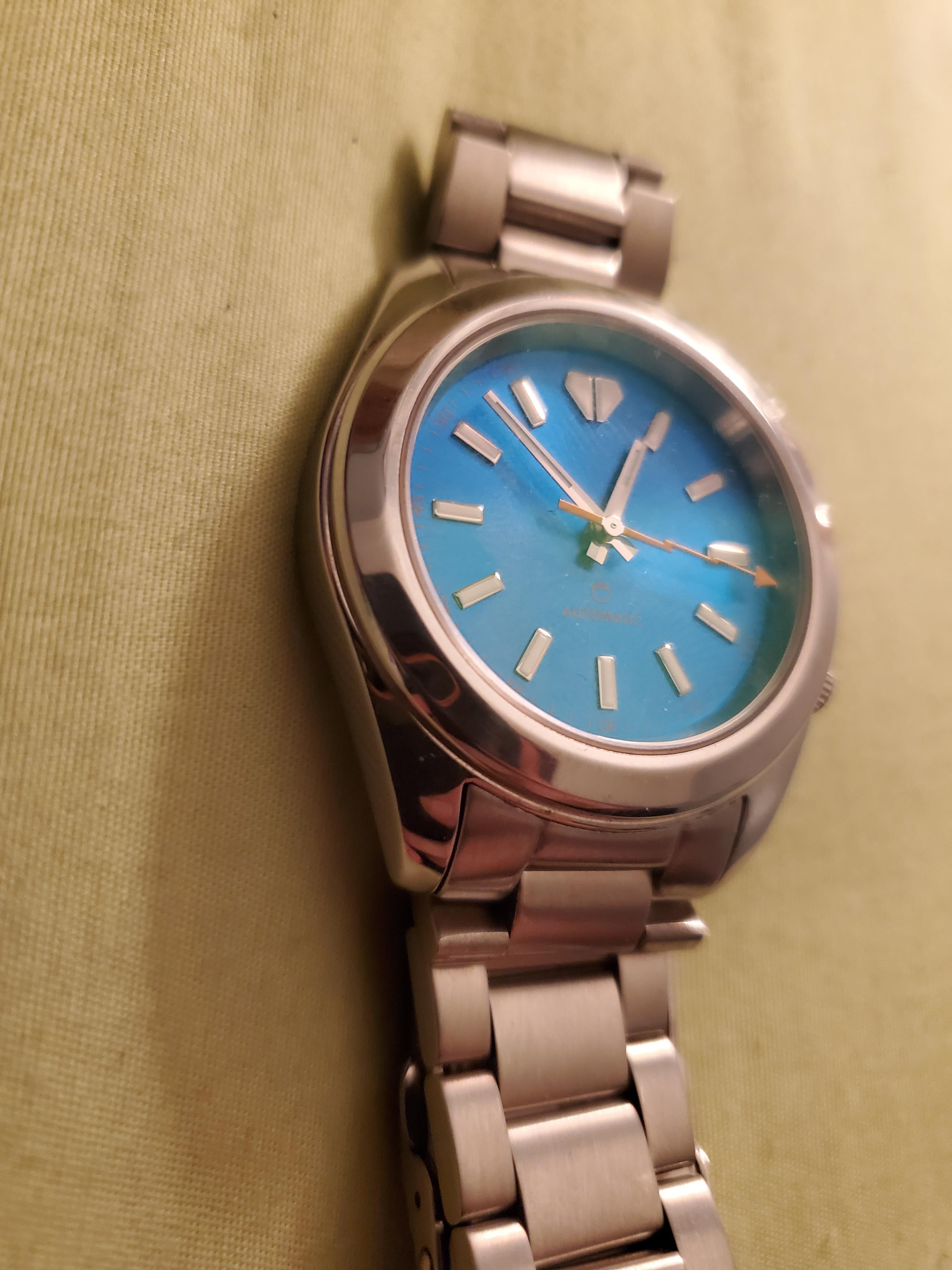 WTS Seiko mod. Milgauss homage built by Alexander James NH35