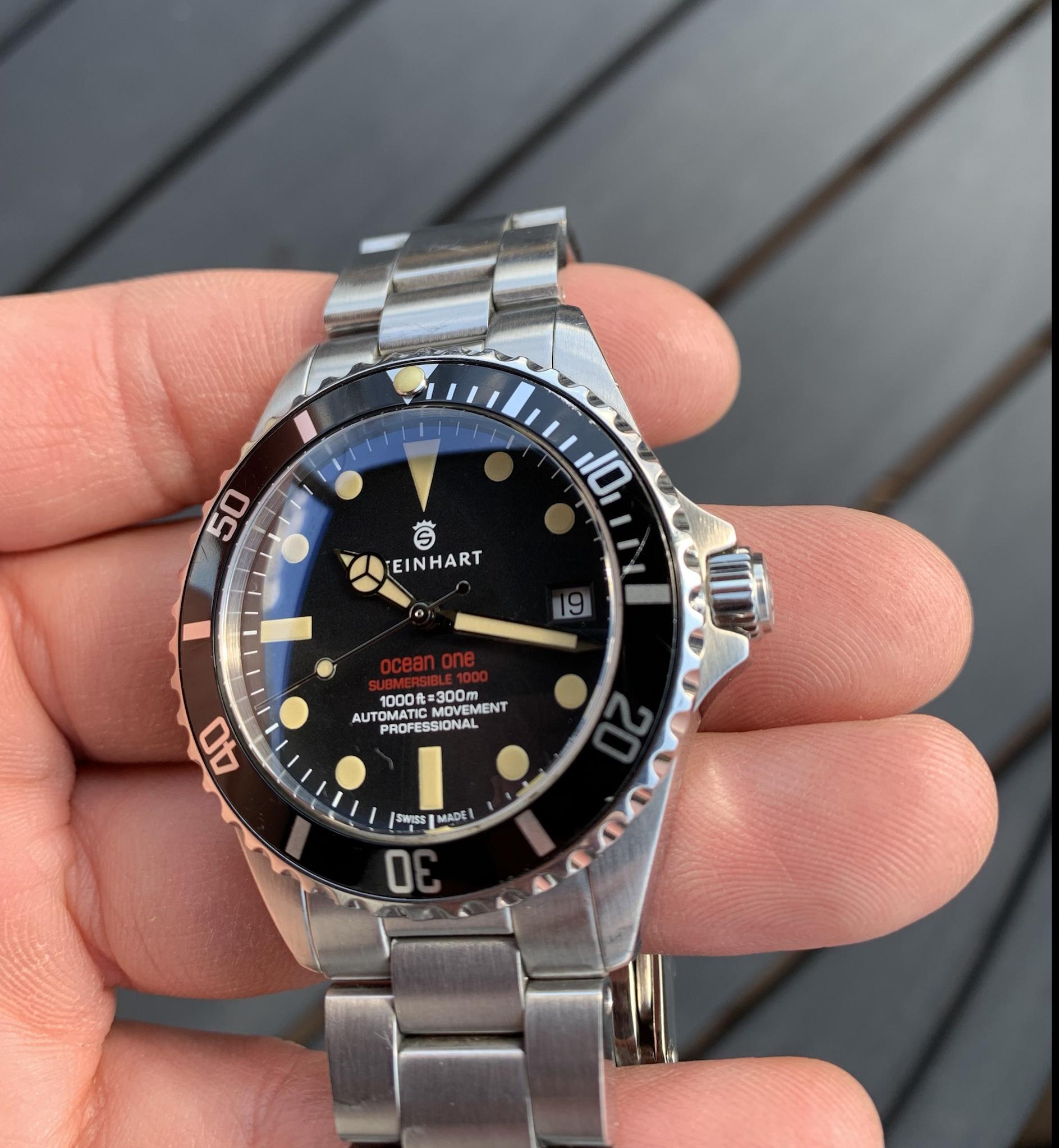 Steinhart ocean one vintage best sale red review