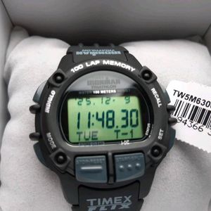 1997 Vintage Timex Iron Man Triathlon 8 Lap 746 Mens Watch Ironman
