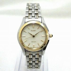 Seiko Exceline 4J41-0100 Quartz watch wristwatch Ladies Free Shipping  [used] | WatchCharts