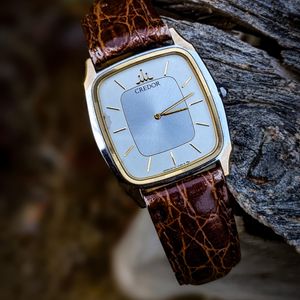 WTS] Seiko CREDOR 1990's 14k Gold Bezel and nickel alloy | 2F70